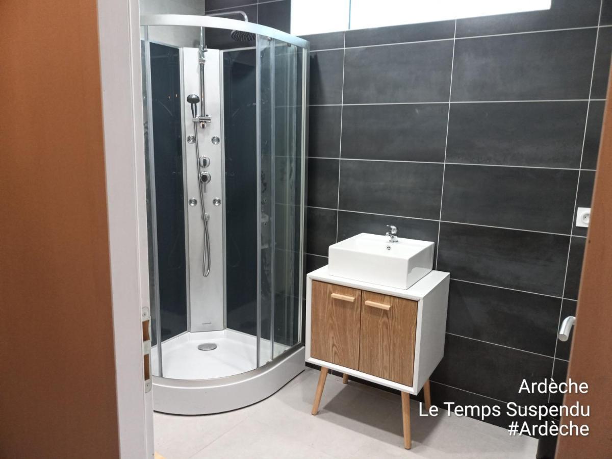Le Temps Suspendu Hotel Saint-Pierreville Eksteriør billede